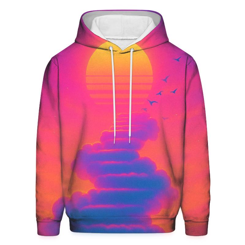 Cloud Stairway To Evening hoodies fashion