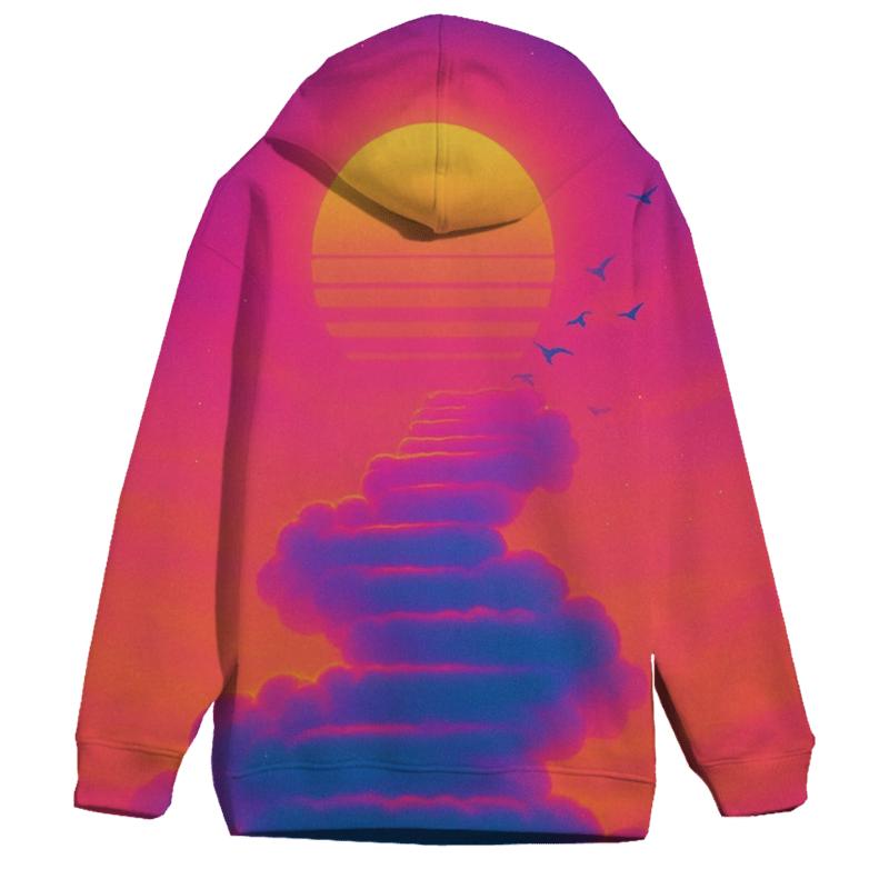 Cloud Stairway To Evening hoodies fashion