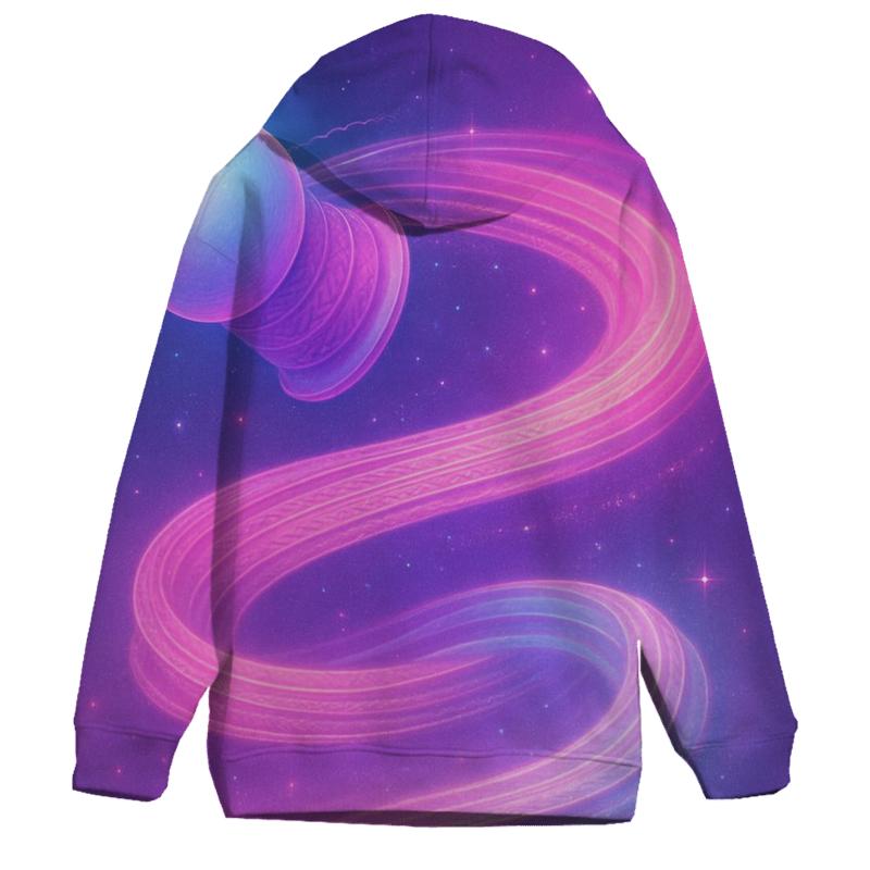 Rose Quartz Comet Loom hoodie designs