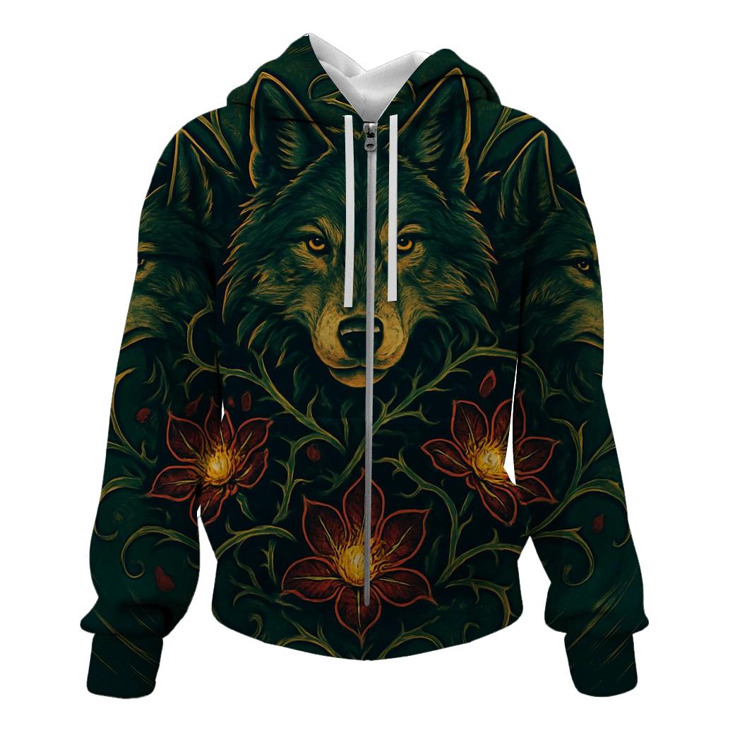 Botanical Stormpack Crest hoodie designs