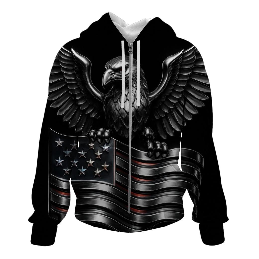 Chrome Eagle Flagforge hoodie styles