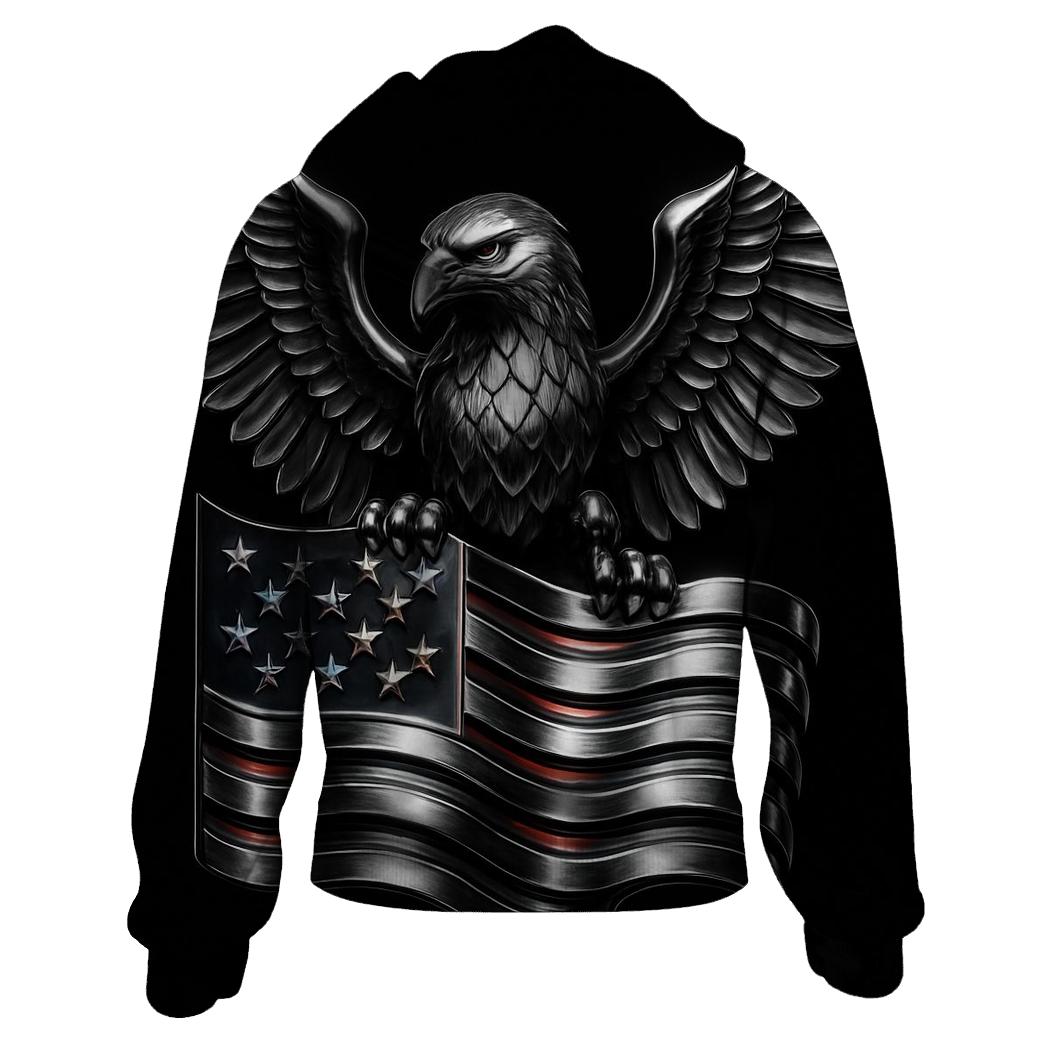 Chrome Eagle Flagforge hoodie styles