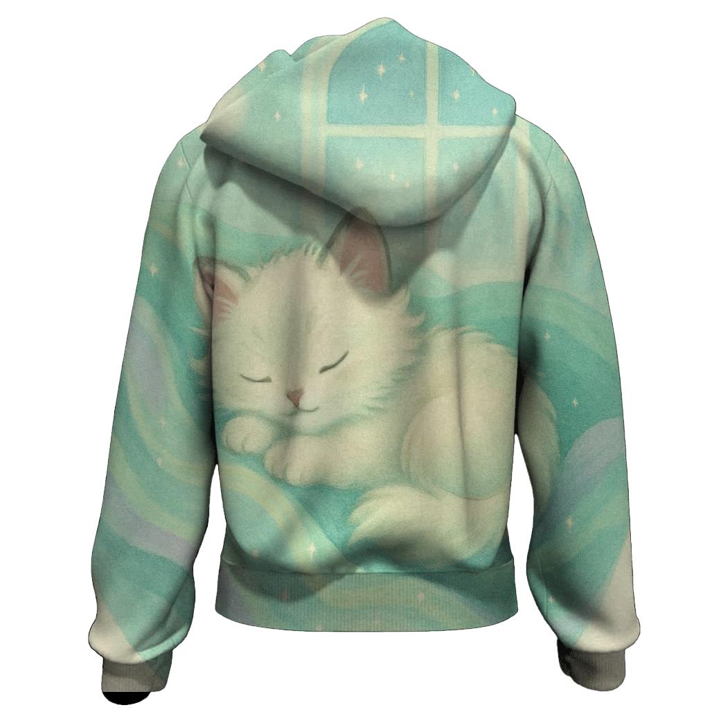Aurora Blanket Nest Kitten hoodie trends