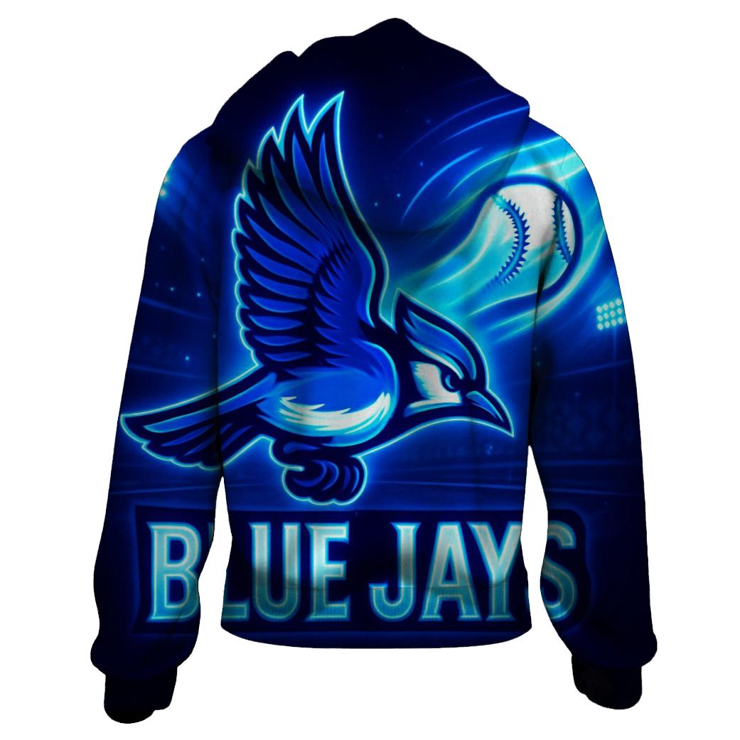 Blue Jays Aurora Fastball premium hoodies