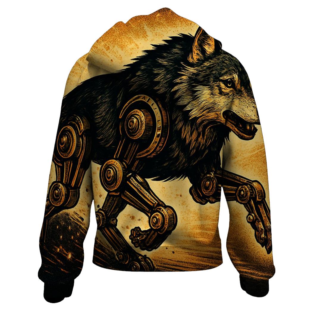 Clockwork Northern Wolf Rider hoodie styles