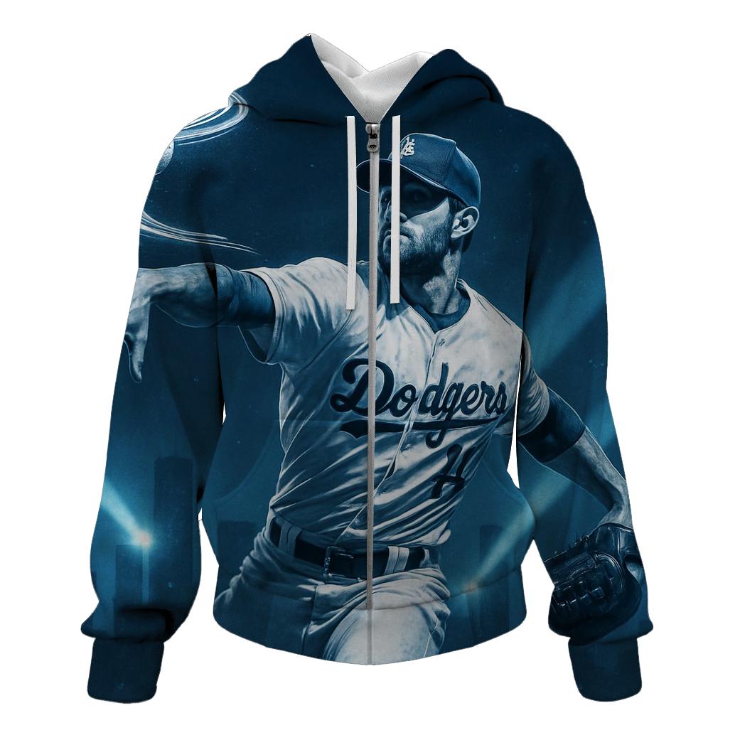 Chrome Pitcher In Zero Gravity zip-up hoodies