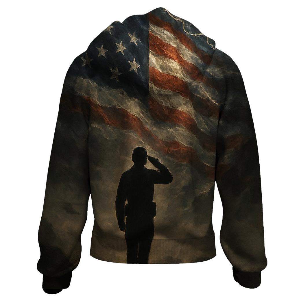 Liberty Vigil Under Stormlit Stripes hoodie trends