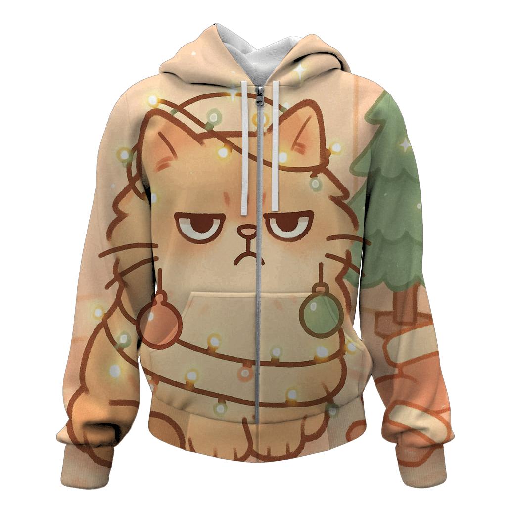 Grumpy Cat Light Trap designer hoodies
