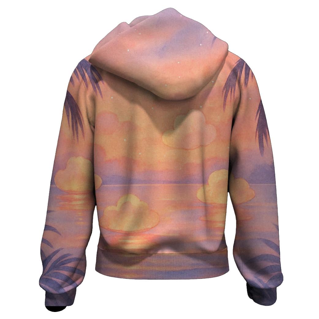 Lagoon Of Floating Lantern Clouds premium hoodies