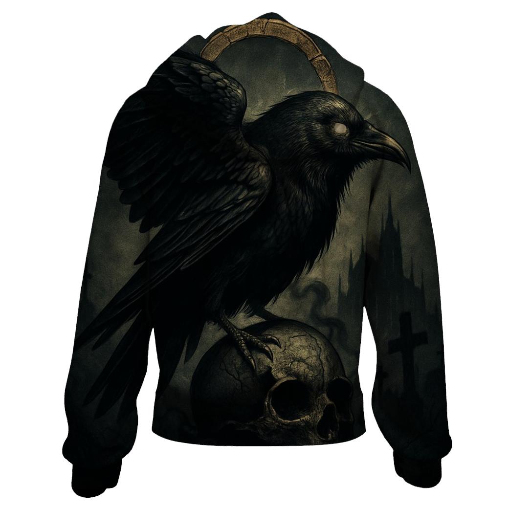 Raven Of The Severed Halo premium hoodies