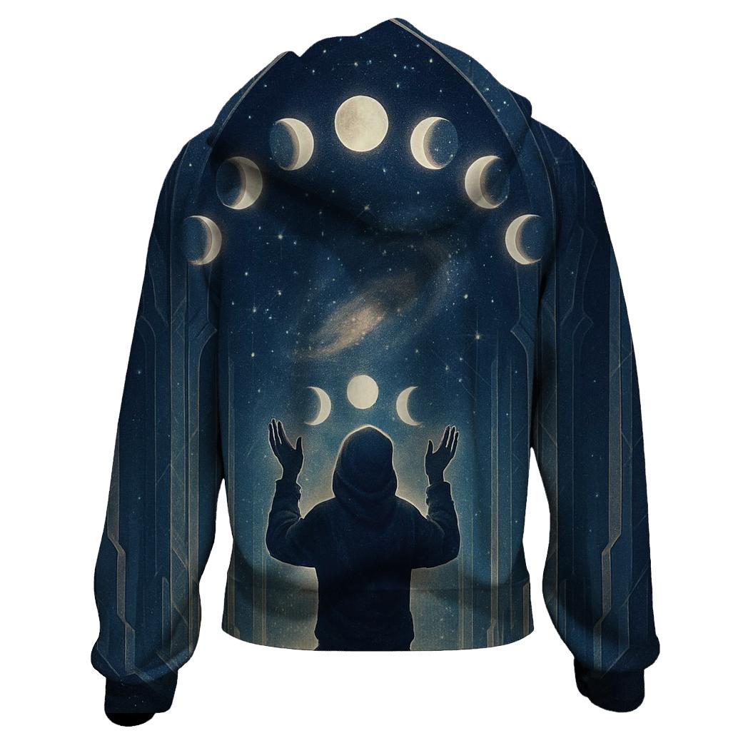 Cathedral Of The Seven Moons zip-up hoodies