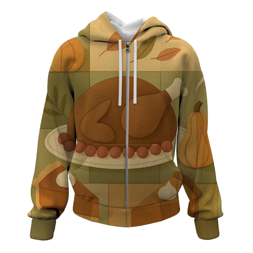 Quilted Tabletop Still Life Of Thanks hoodie trends