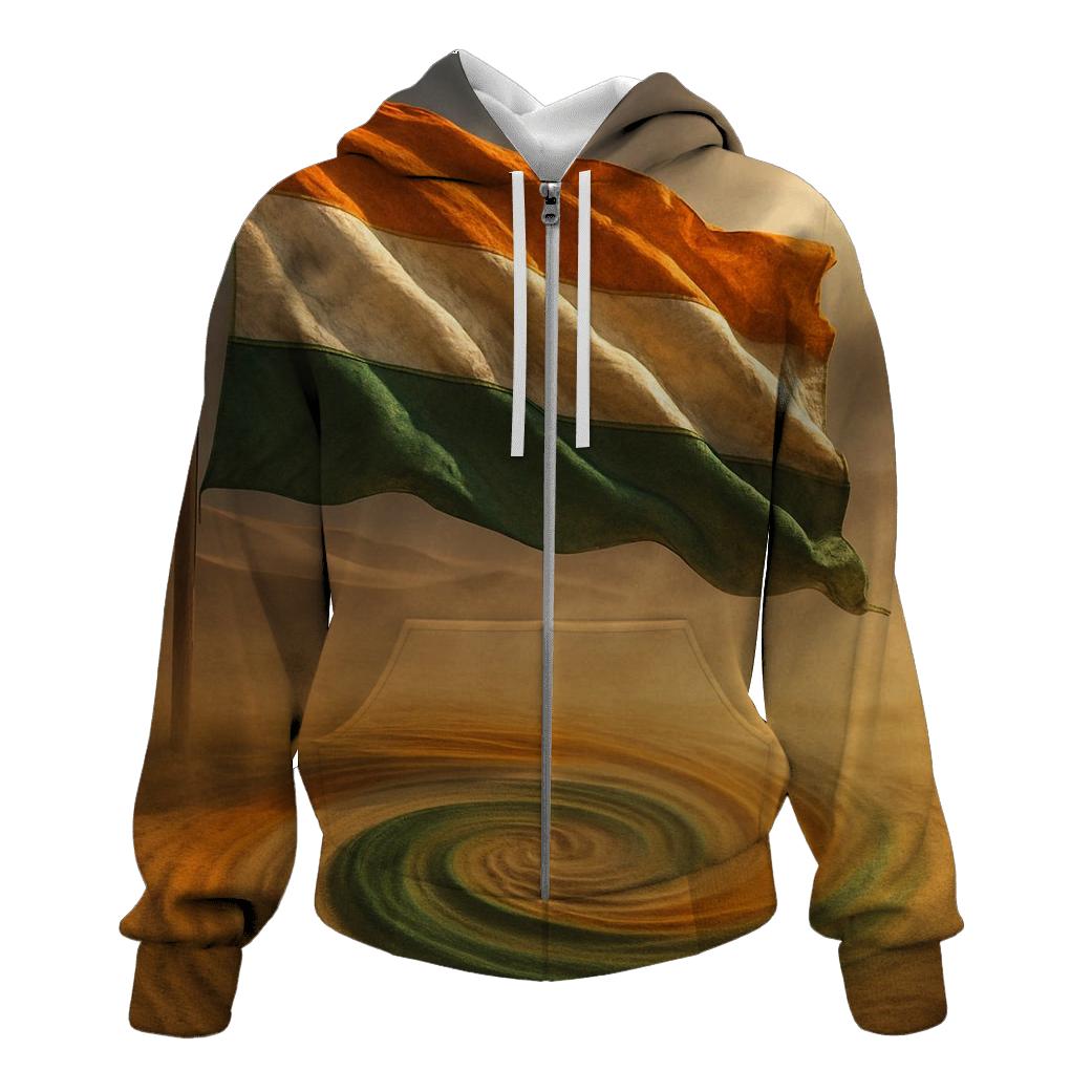 India Desert Wind Fabric Mandala hoodie designs