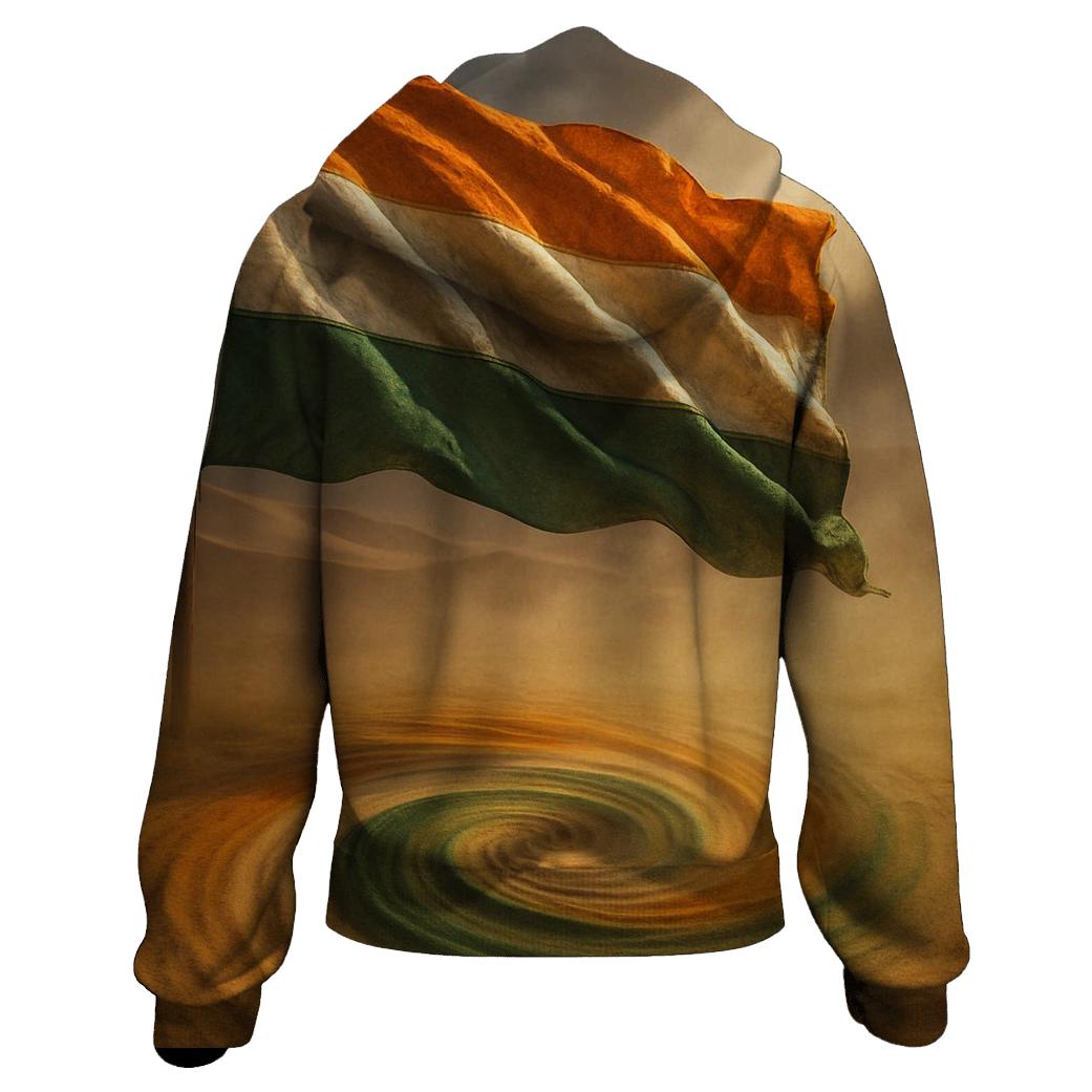 India Desert Wind Fabric Mandala hoodie designs