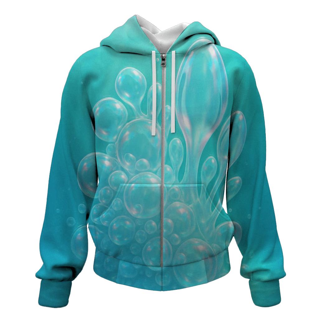 Glacier Bloom Bubble Reef hoodies fashion