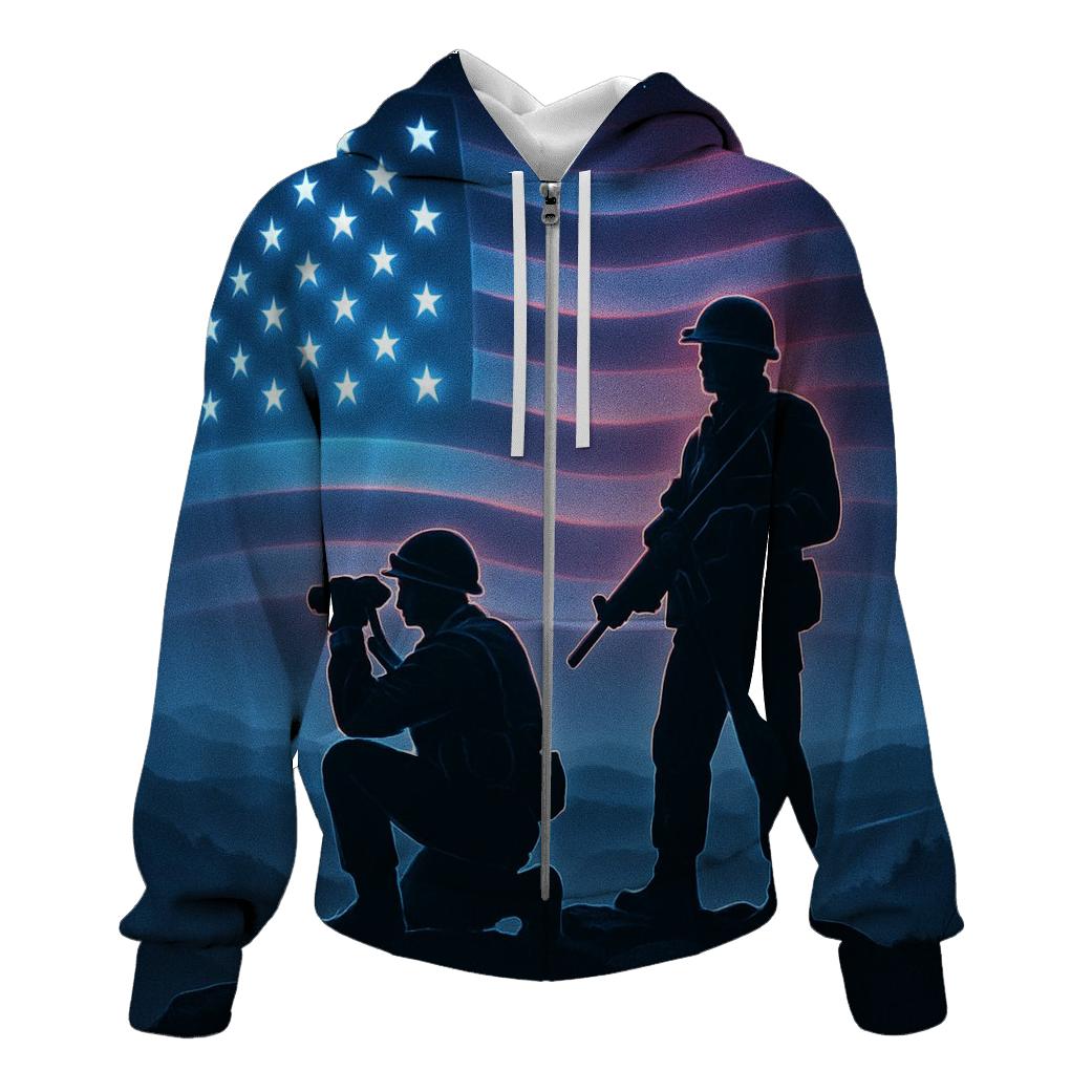 Night Watch With Stars Like Beacons designer hoodies