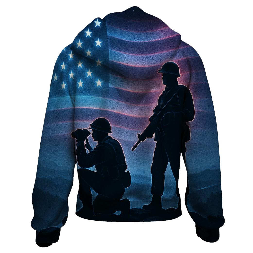 Night Watch With Stars Like Beacons designer hoodies