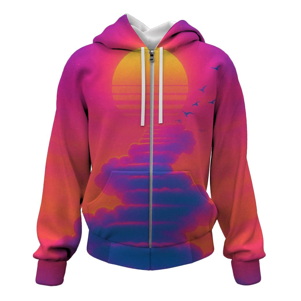 Cloud Stairway To Evening designer hoodies
