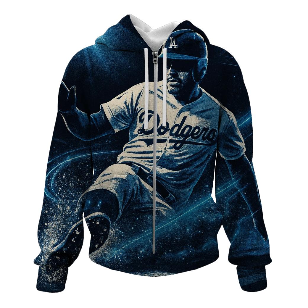 Steel Blue Slide Into Stardust hoodie trends