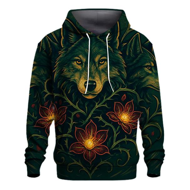 Botanical Stormpack Crest graphic hoodies