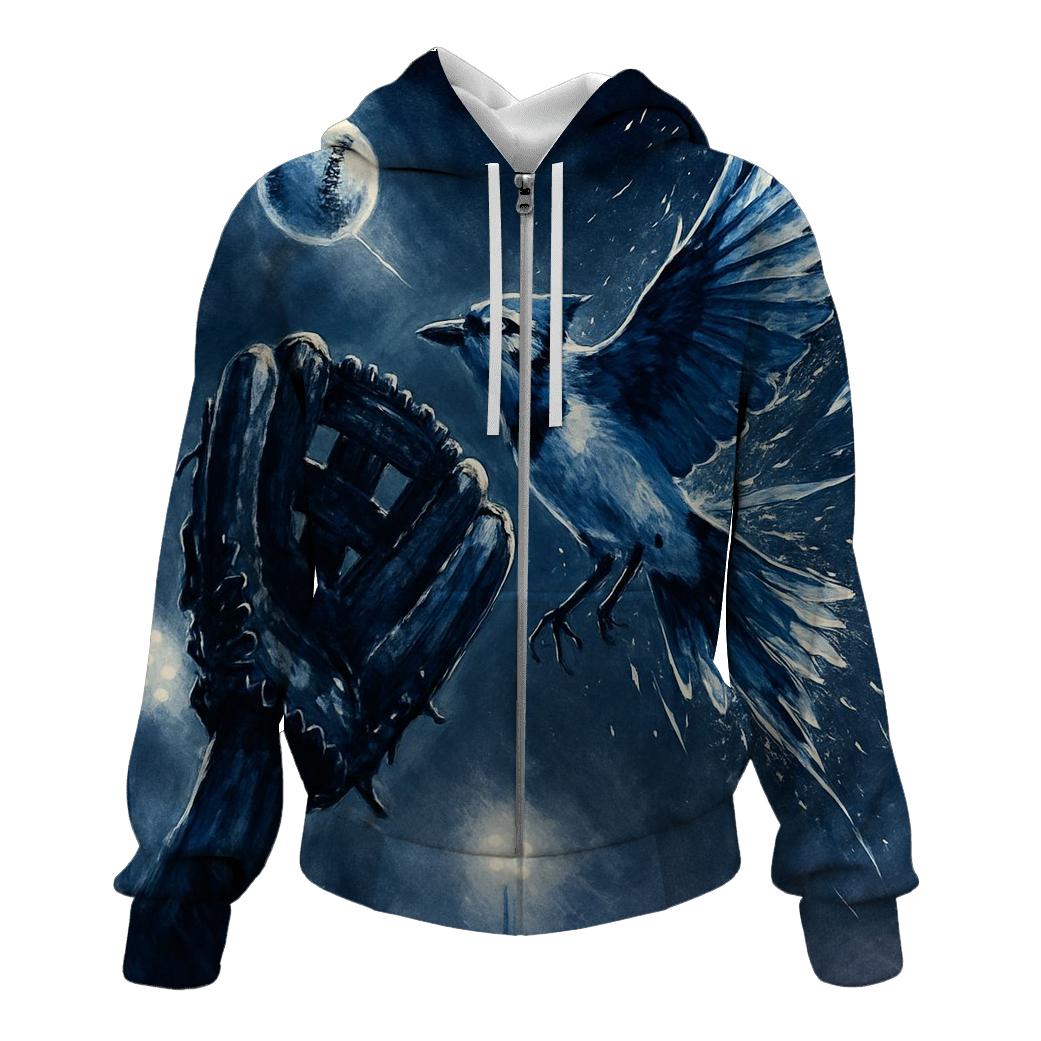 Frozen Night Catch Blue Jays designer hoodies