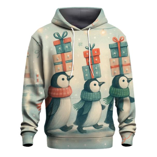 Penguin Parcel Parade pullover hoodies