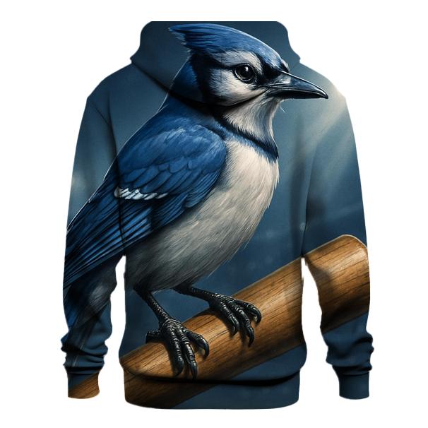Blue Jays Bat Perch Close Up designer hoodies