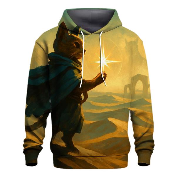 Desert Mirage Nomad Cat heavyweight hoodies