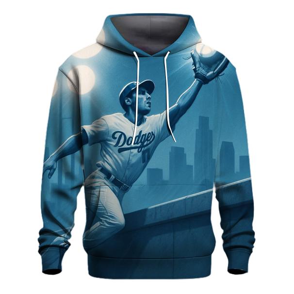 Rooftop Catch Under Floodlight Moons premium hoodies