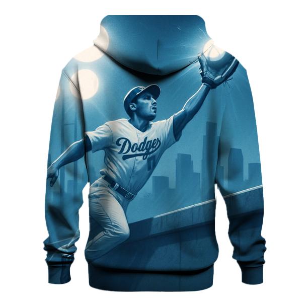 Rooftop Catch Under Floodlight Moons premium hoodies