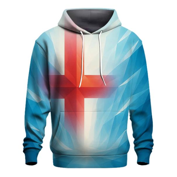 Iceland Glacier Prism Flag custom hoodies
