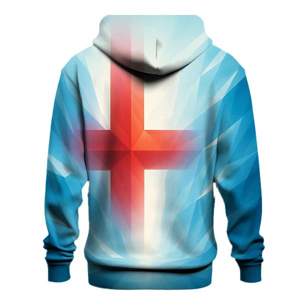 Iceland Glacier Prism Flag custom hoodies