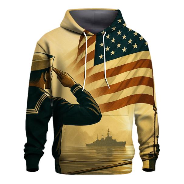 Harbor Guard At Sunrise Reflection hoodie styles