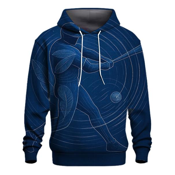Blueprint Motion Blue Jays Swing embroidered hoodies