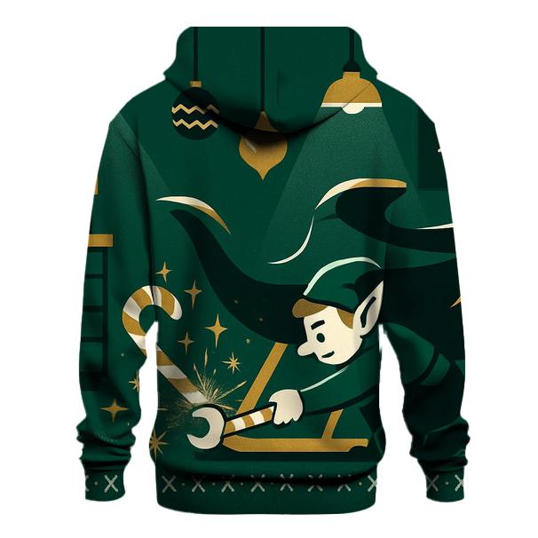 Elf Sleigh Tune Up Garage hoodie trends