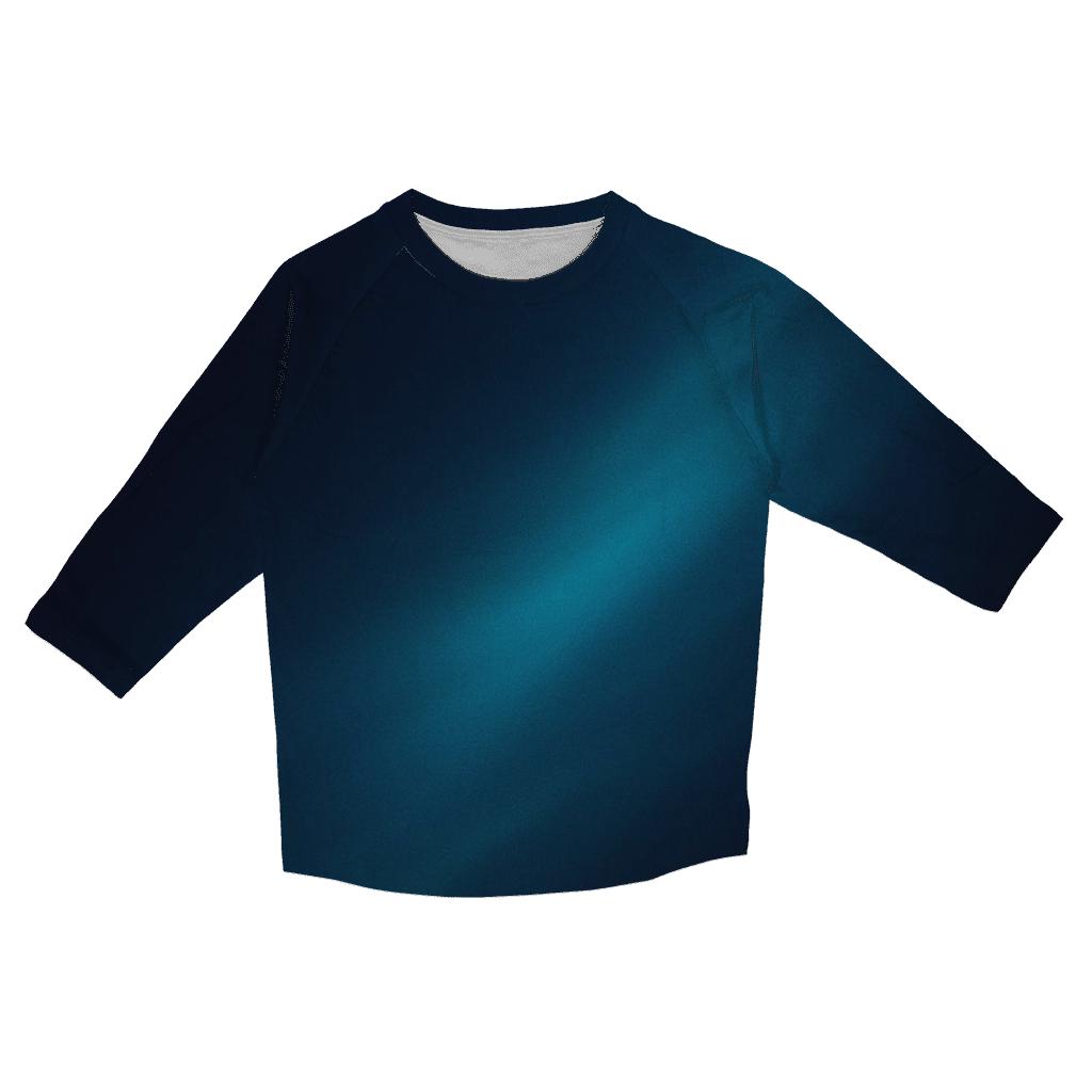 Abyssal Sapphire Drift fashion 3/4 sleeve shirts