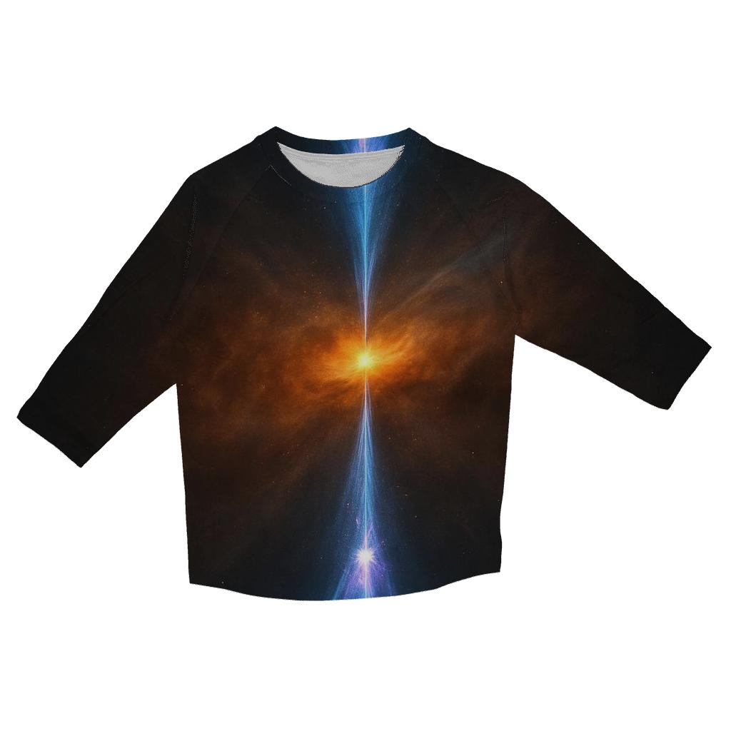 Bipolar Jet Outflow Knots personalized 3/4 sleeve tees