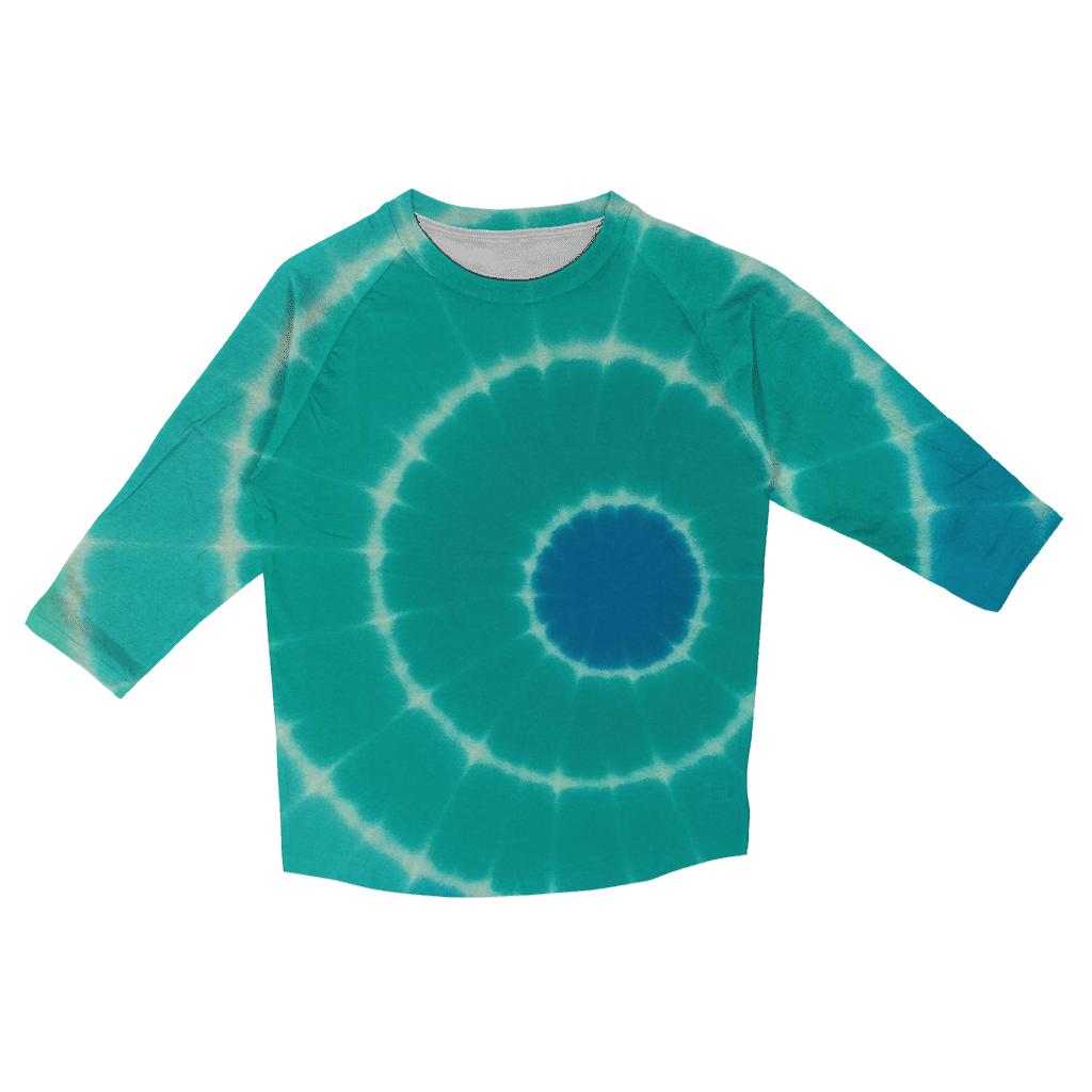 Bullseye Aurora Offset Rings designer 3/4 sleeve blouses