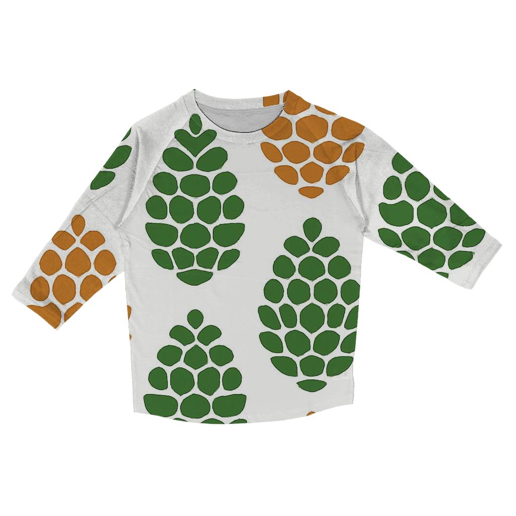 Pine Cone Cascade Columns stylish quarter sleeve tops