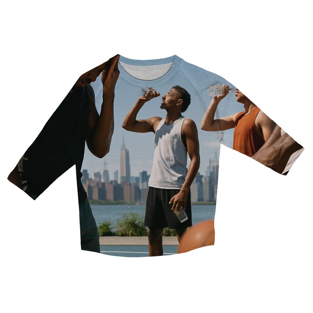 Midday Heat Mirage From The Williamsburg Waterfront designer 3/4 sleeve blouses