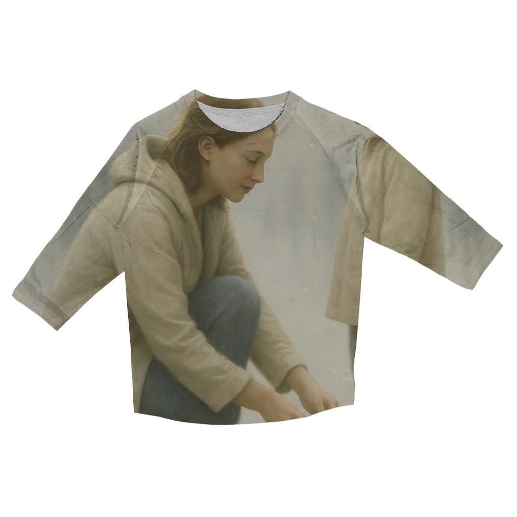 The Sacred Patience That Teaches The World To Slow Down personalized 3/4 sleeve tees