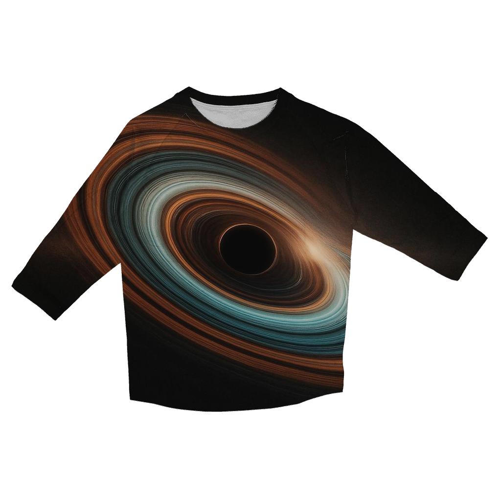 Accretion Disk Belt Gaps designer 3/4 sleeve blouses