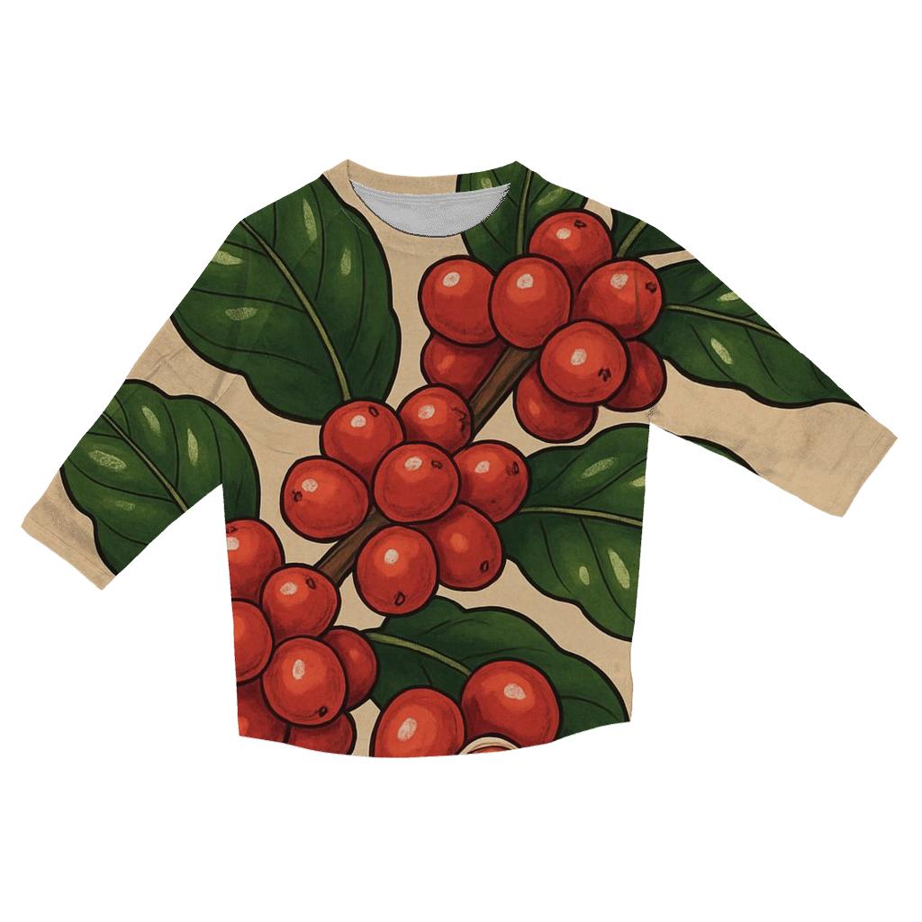 Cherry Branch Still Life personalized 3/4 sleeve tees