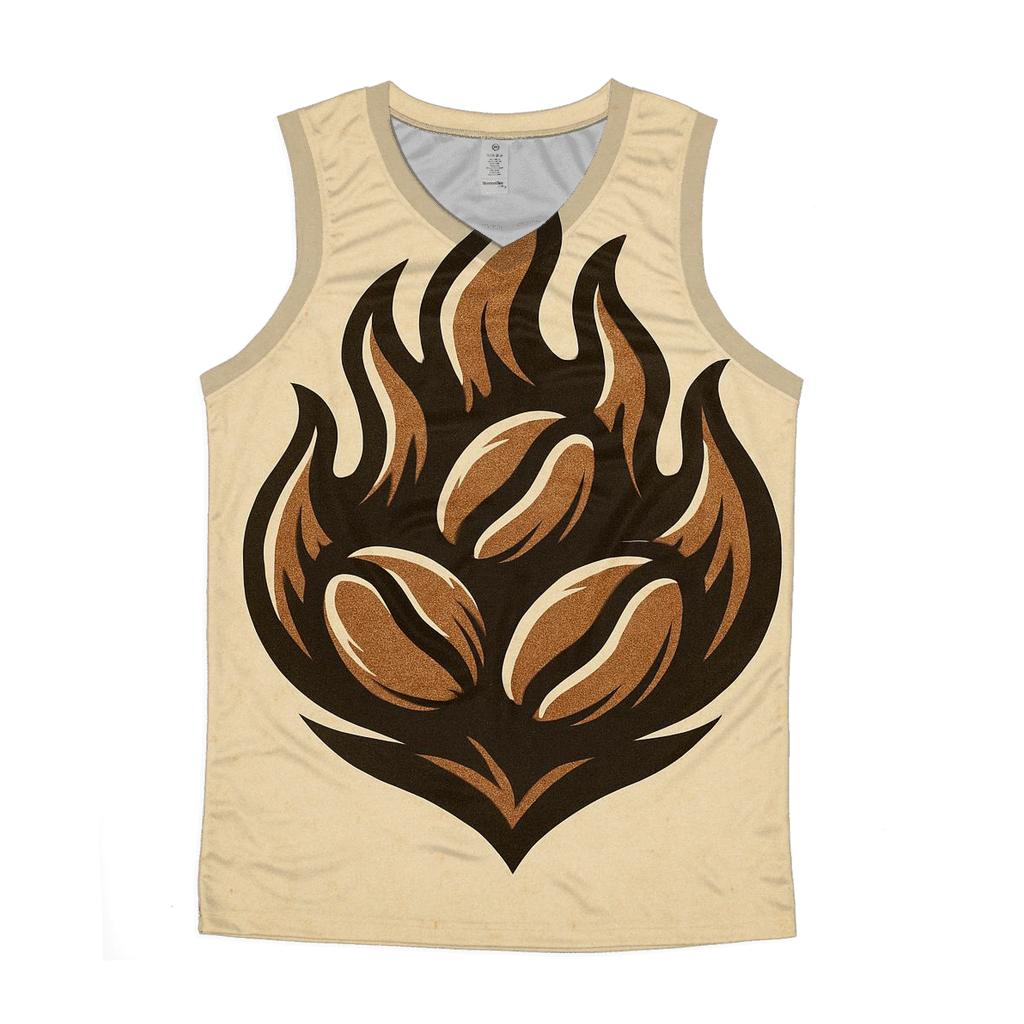 Roaster Flame Crest personalized athletic tanks