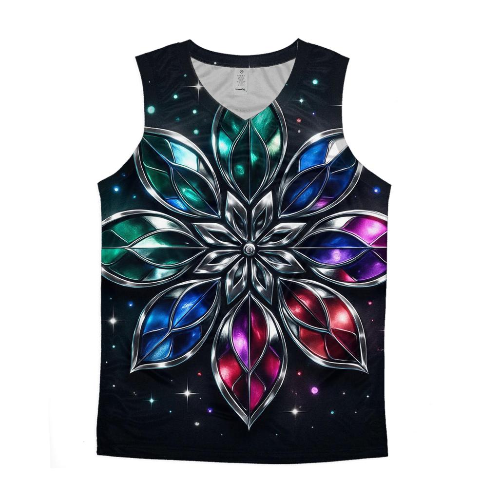 Chrome Petal Radiance sports performance tank tops