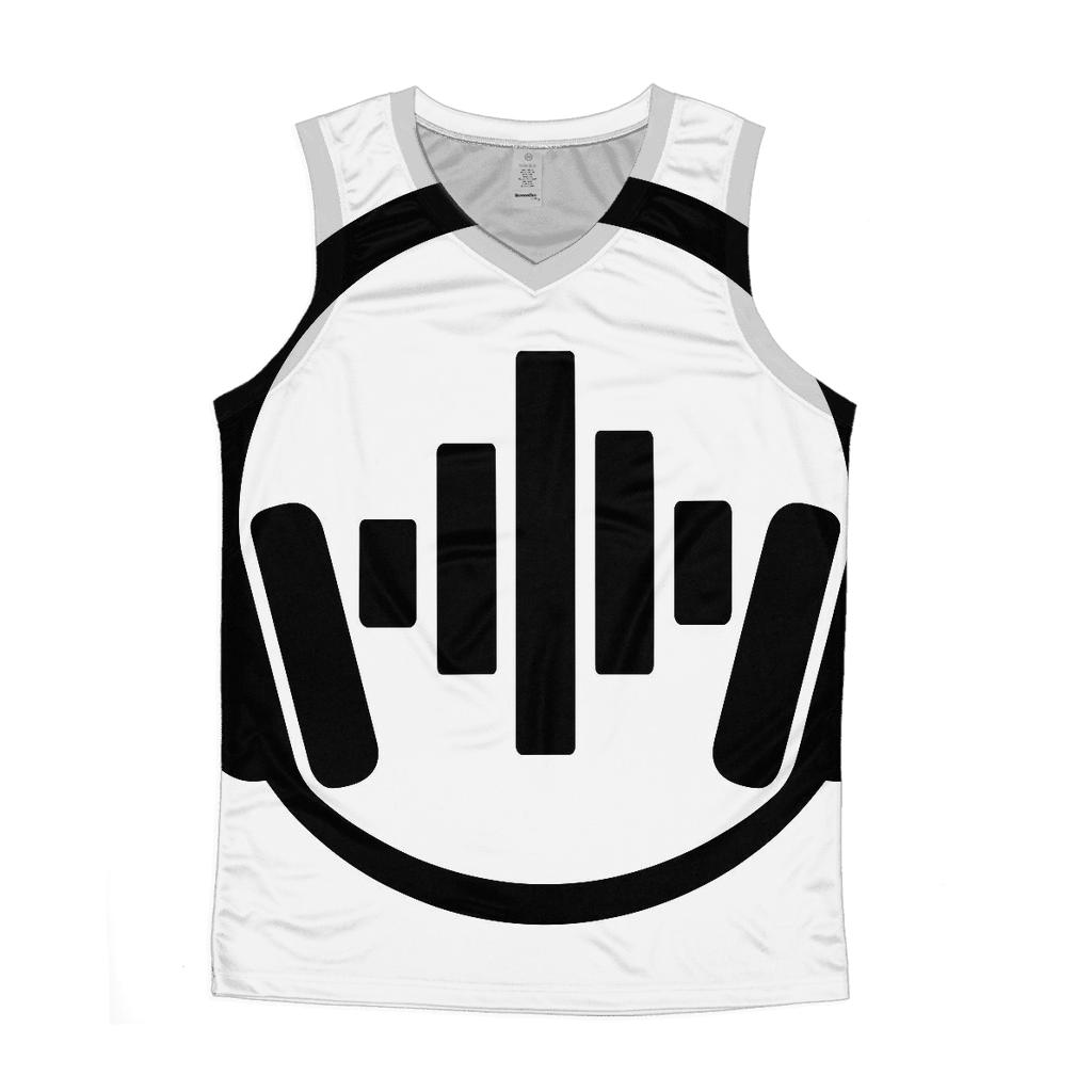 Monochrome Headphone Halo casual summer tank tops