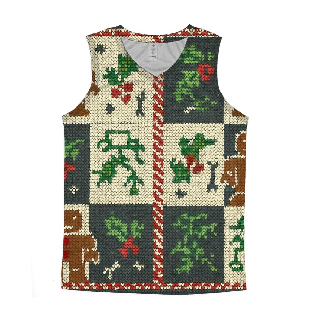Gingerbread Robot Workshop Design casual summer tank tops