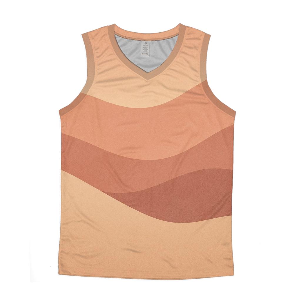 Desert Rose Dune Gradient cotton sleeveless tops