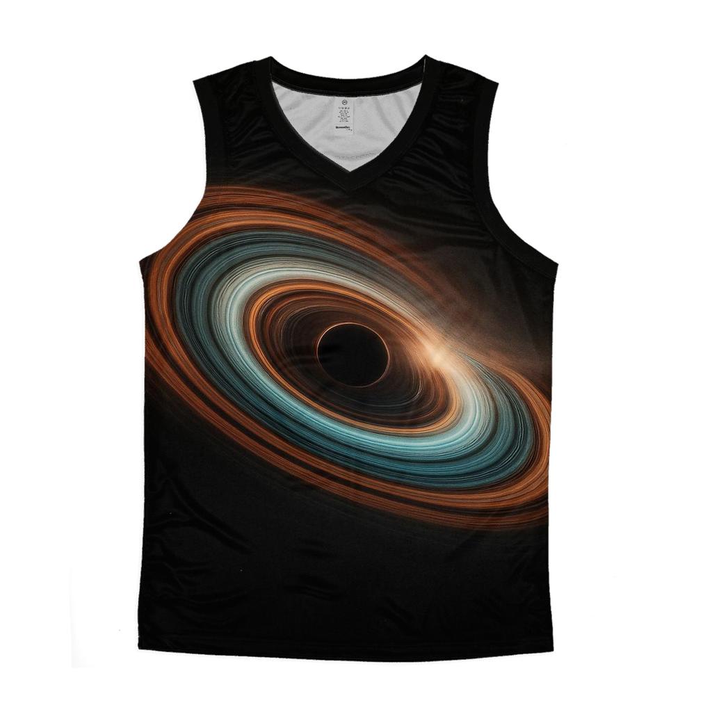 Accretion Disk Belt Gaps personalized athletic tanks