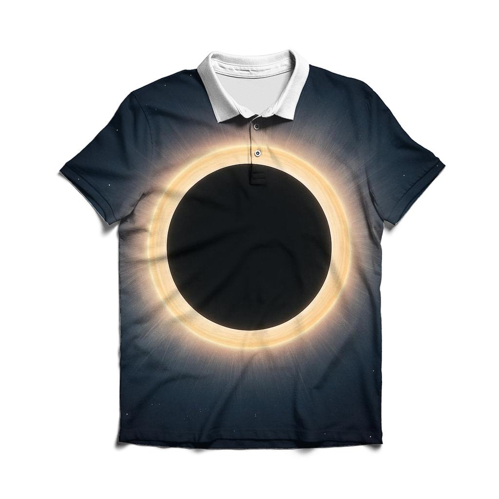 Eclipse Corona Lacework branded logo polo shirts